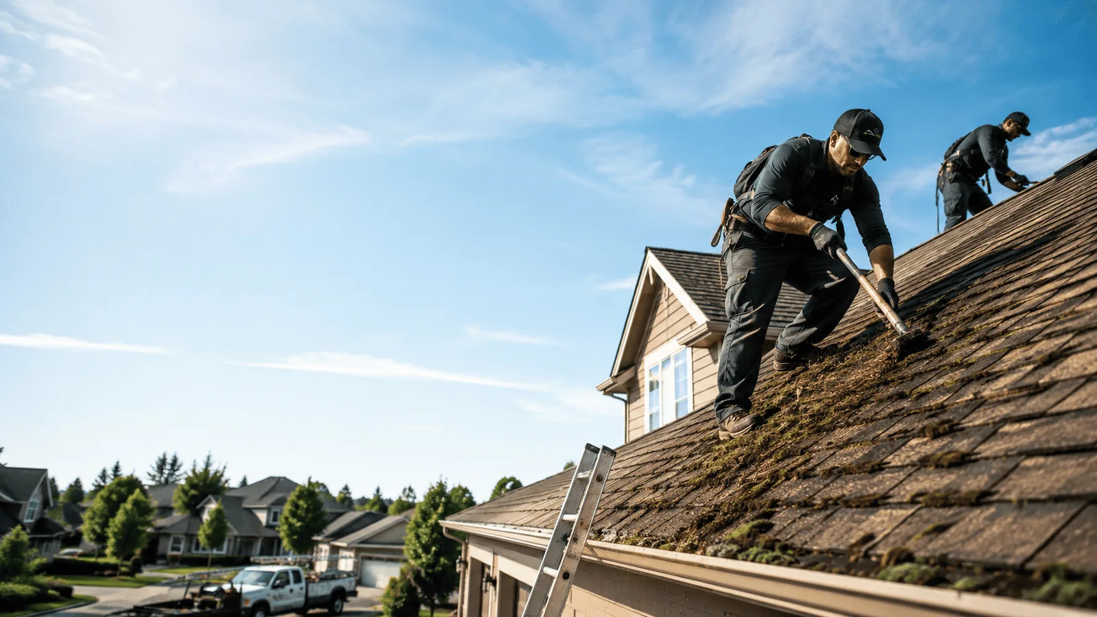 Roof Moss Removal in Greenbush, ME near me